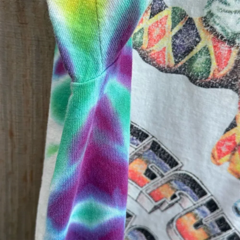 Vintage Tie Dye 1993 Grateful Dead Not Fade Away Single Stitch shirt Size L